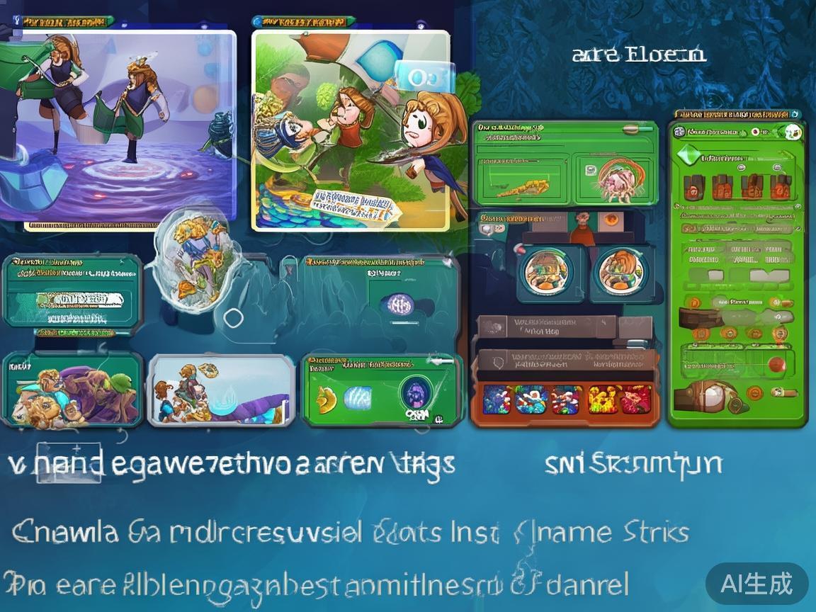 在游戏界面设计上，许多开发者借助用户行为分析数据，