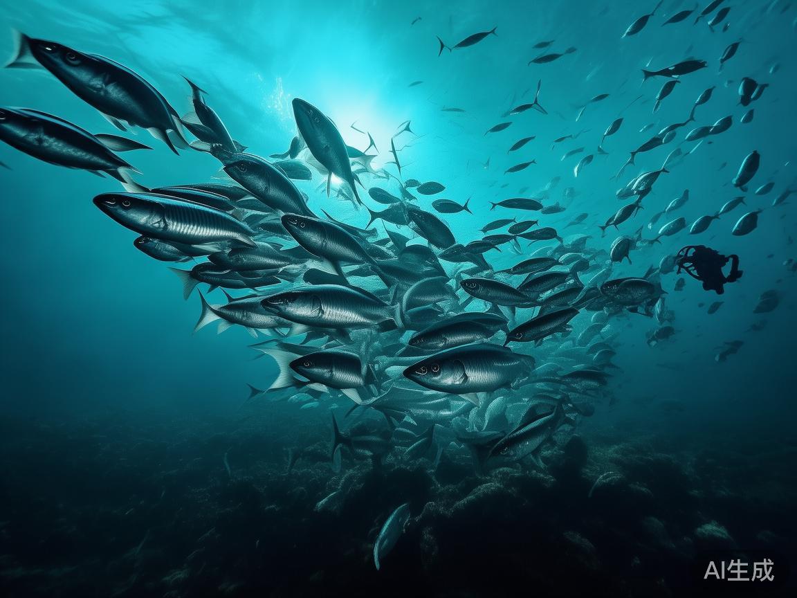 例如，在某一局中发现大群特定鱼类集中出现，或者某一